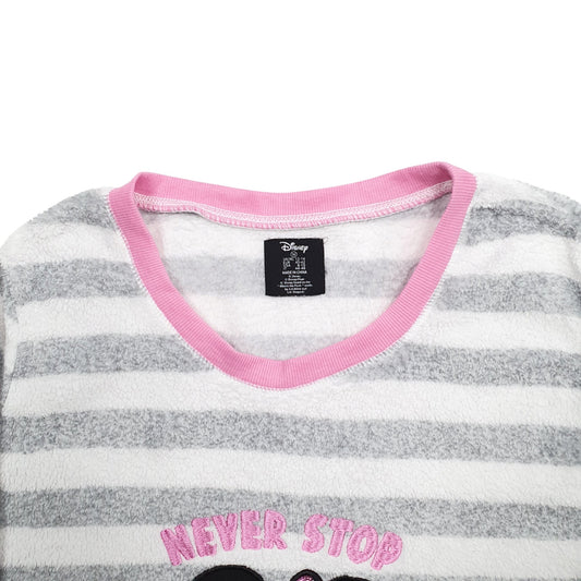 Womens Grey Disney Minnie Mouse Never Stop Dreaming Crewneck Jumper