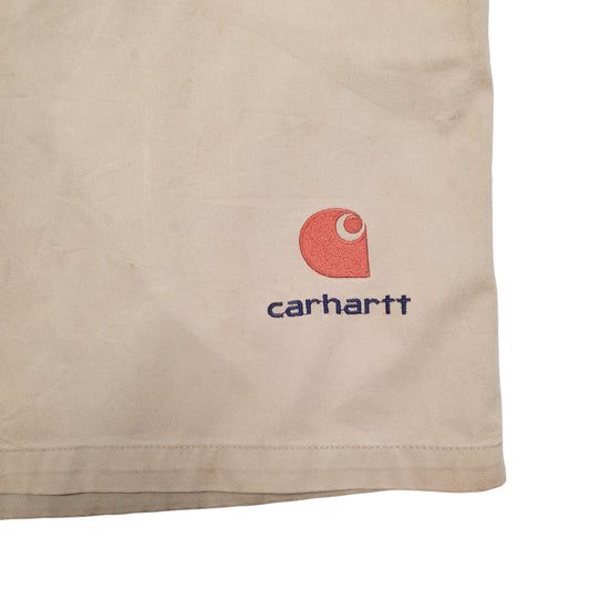 Mens Beige Carhartt Carpenter Shorts