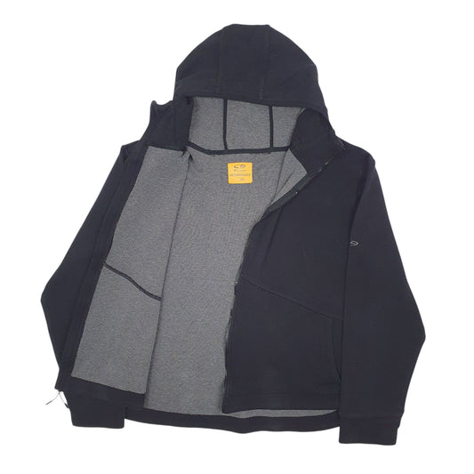 Mens Black Champion Full Zip Jumper