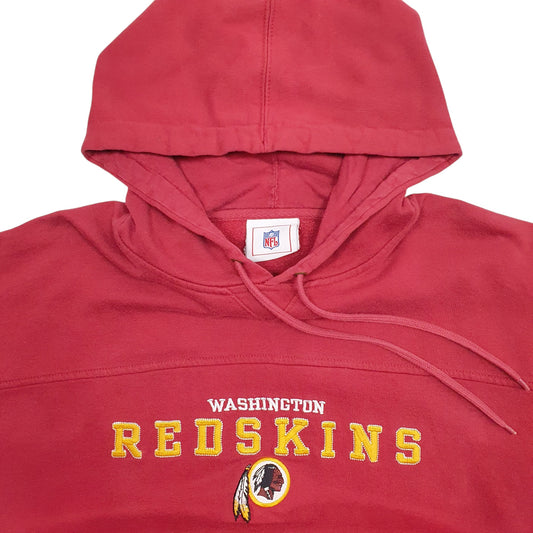 Mens Red NFL Washington Football Hoodie Jumper