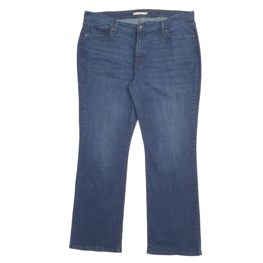 Womens Navy Levis 415 JeansW42 L32