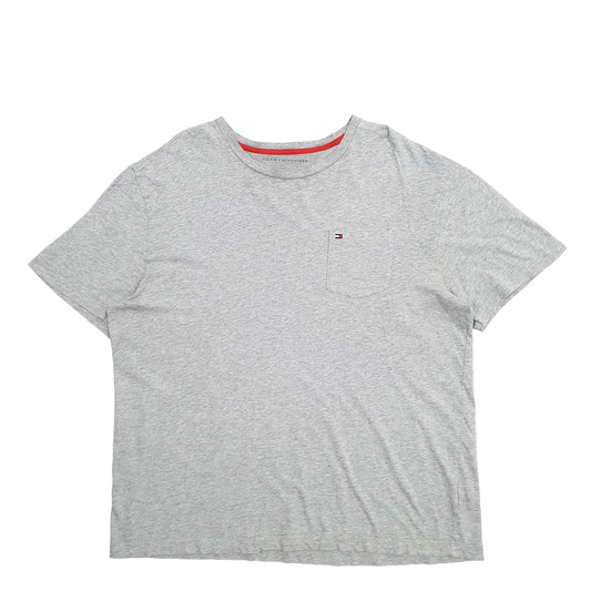 Mens Grey Tommy Hilfiger Short Sleeve T Shirt