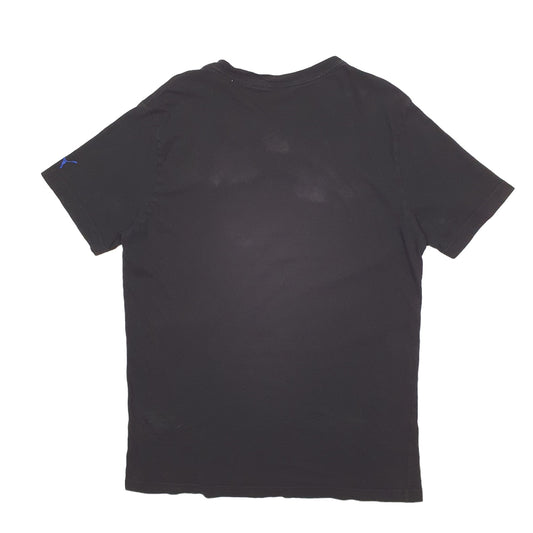 Mens Black Puma Spellout Short Sleeve T Shirt