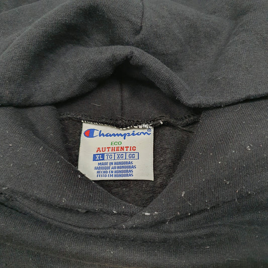 Mens Black Champion Xavier Eagles USA Spellout Hoodie Jumper