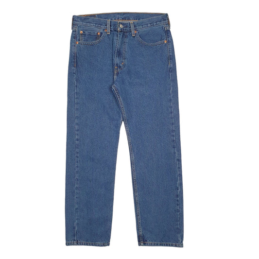 Mens Blue Levis 505 JeansW33 L29