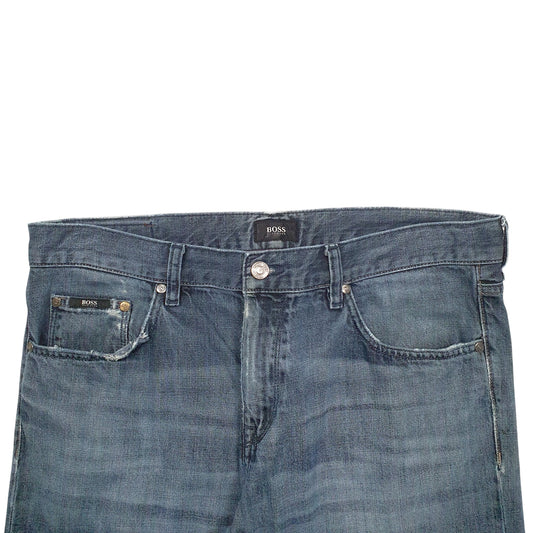 Mens Blue Hugo Boss Casual JeansW34 L30