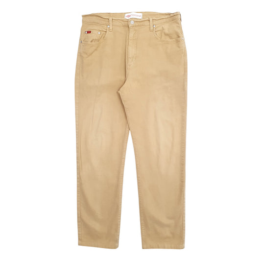 Mens Beige Lee Cooper Casual JeansW36 L30