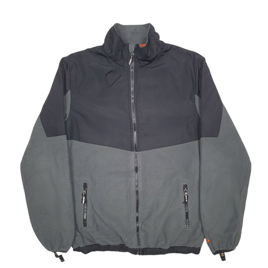 Mens Grey Champion Full Zip Jumper