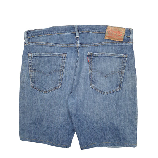 Mens Blue Levis Denim Shorts