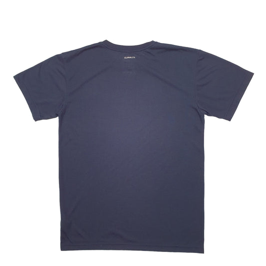 Mens Navy Adidas Climalite Short Sleeve T Shirt