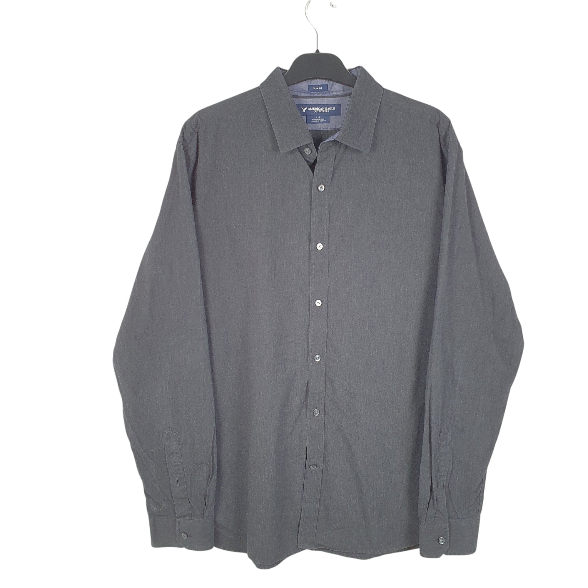 American Eagle Outfitters Slim Fit Long Sleeve Shirt L – Bundl Clothing