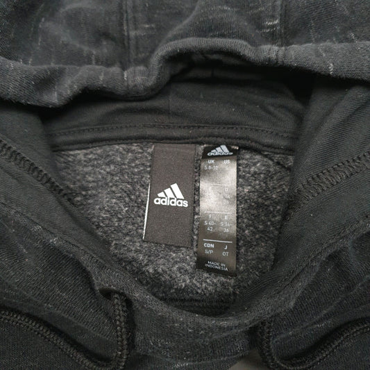 Womens Black Adidas Hoodie Jumper