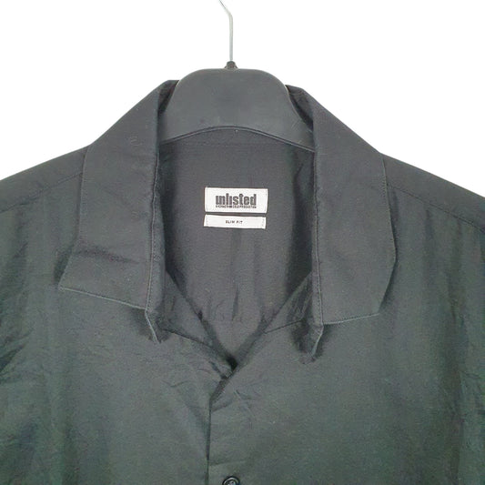 Mens Black Kenneth Cole Unlisted Long Sleeve Shirt