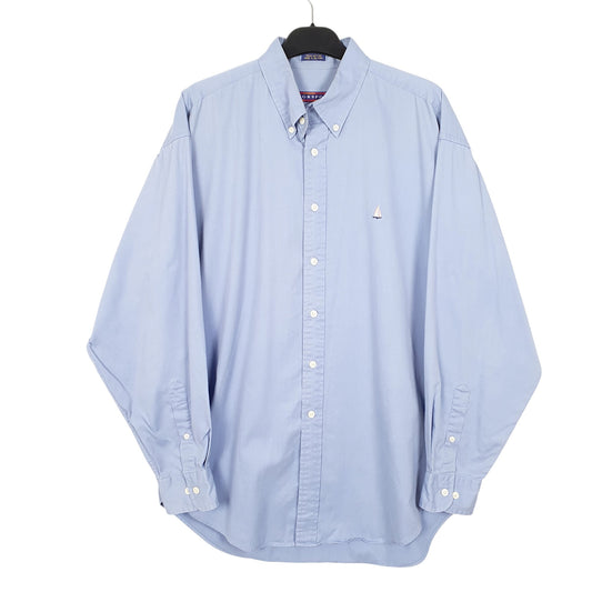 Mens Blue Norsport Long Sleeve Shirt