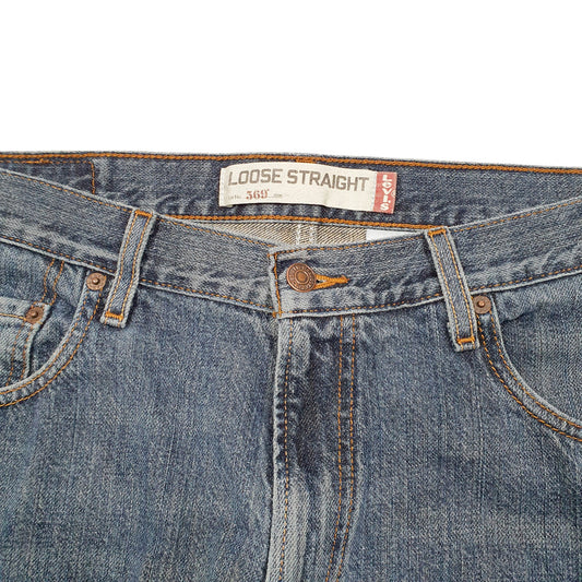 Mens Blue Levis 569 JeansW34 L30