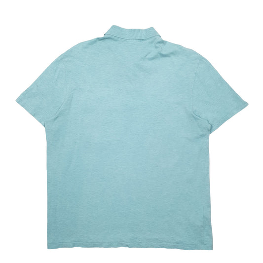 Mens Blue Lacoste Short Sleeve Polo Shirt