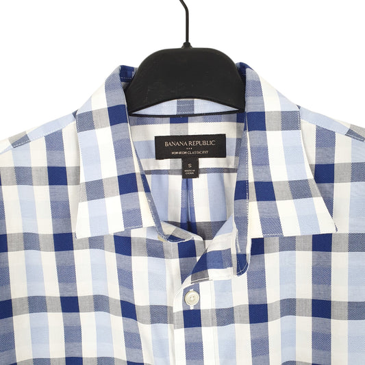 Mens Blue Banana Republic Long Sleeve Shirt