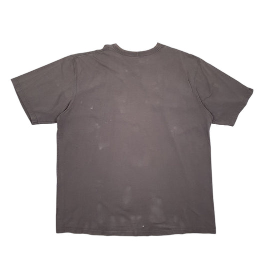 Mens Grey Carhartt Lake County co-op Short Sleeve T Shirt