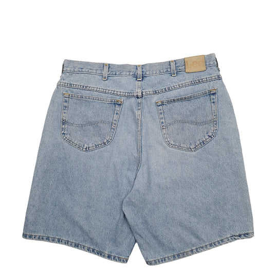 Mens Blue Lee Denim Shorts