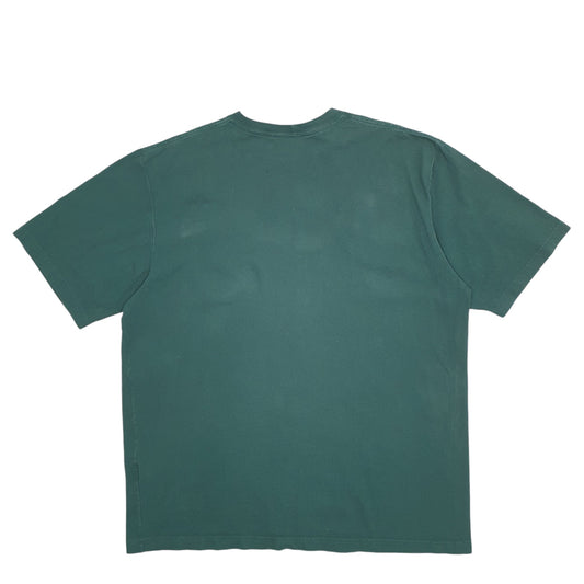Mens Green Carhartt Short Sleeve T Shirt