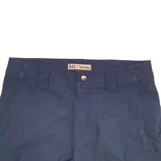 Mens Navy 5.11 Tactical Cargo Trousers