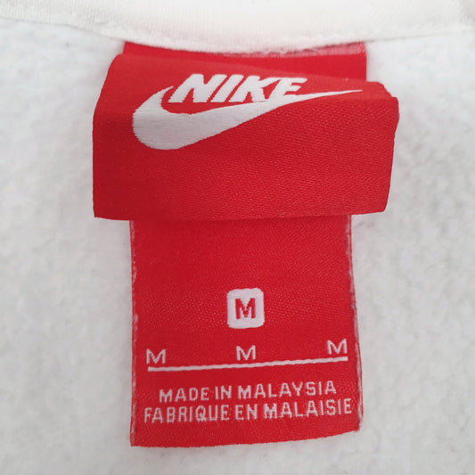 Mens White Nike Sportswear Quarter Zip Jumper