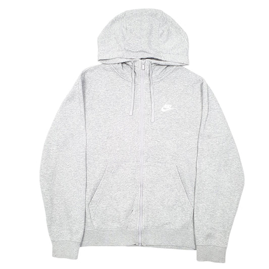 Mens Grey Nike Full Zip Jumper