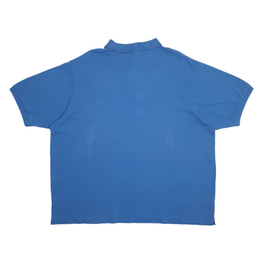 Mens Blue Lacoste Short Sleeve Polo Shirt