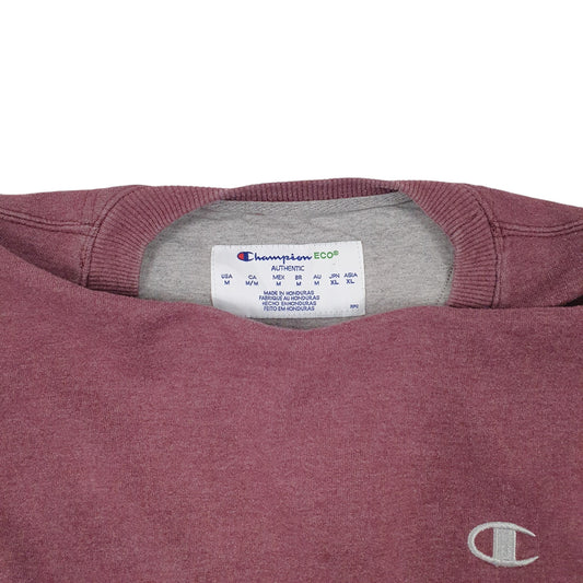 Mens Burgundy Champion Crewneck Jumper