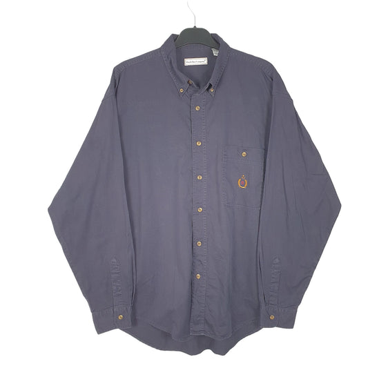 Mens Navy Bugle Boy Company Long Sleeve Shirt