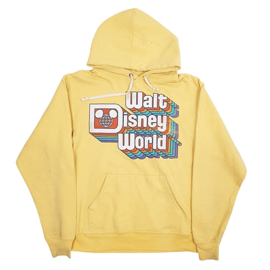 Womens Yellow Disney Hoodie Jumper