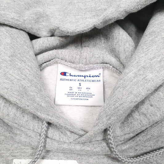 Mens Grey Champion PC Friars Spellout USA College Hoodie Jumper