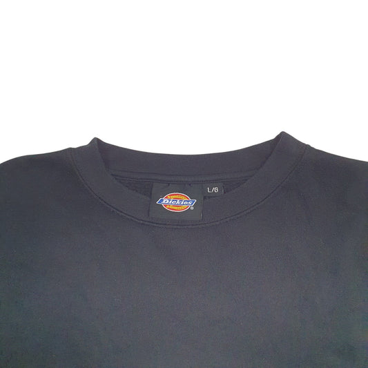 Mens Black Dickies Crewneck Jumper