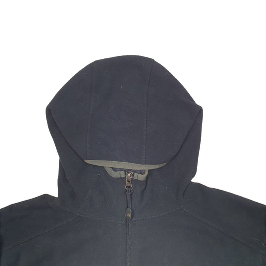 Womens Black L.L.Bean Full Zip Jumper