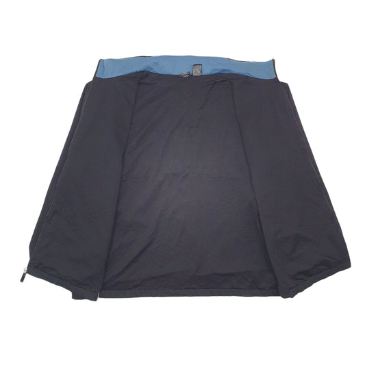 Mens Black Starter Crewneck Coat