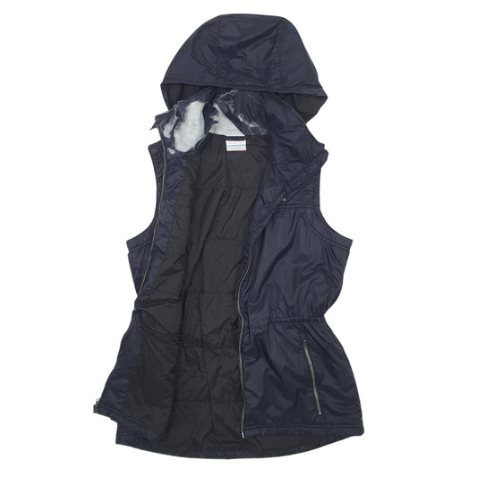 Womens Black Columbia Sportswear Company Hooded Padded Coat