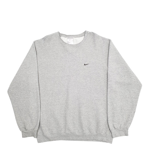 Mens Grey Nike Crewneck Jumper