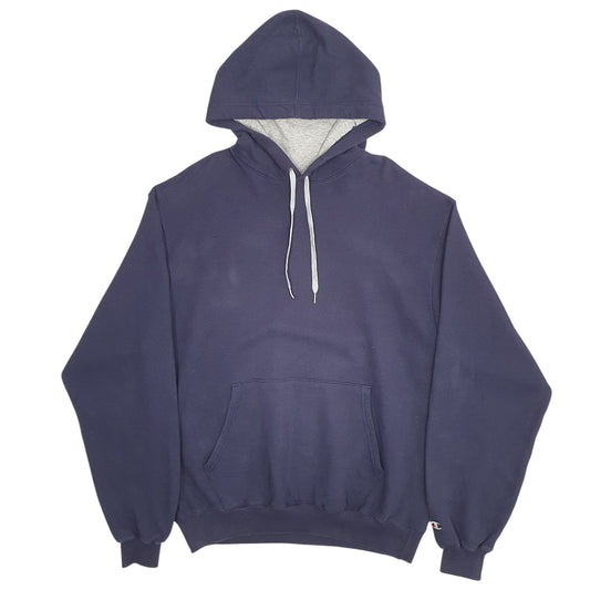 Mens Navy Champion Hoodie Jumper