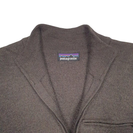 Womens Brown Patagonia Quarter Zip Jumper