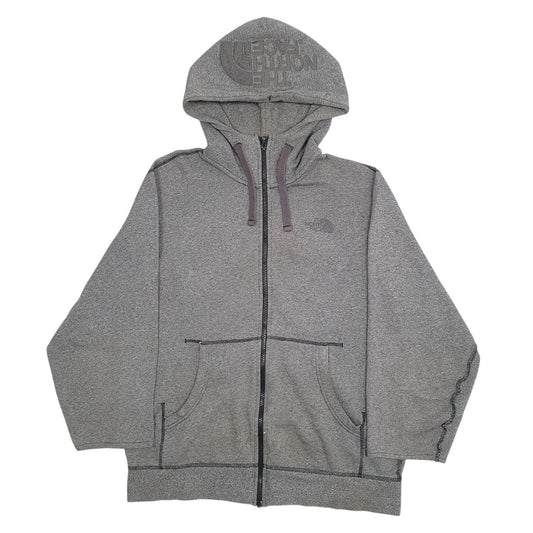 Mens Grey The North Face Full Zip Jumper
