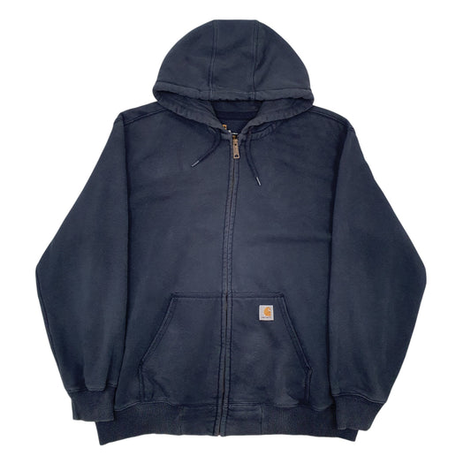 Mens Navy Carhartt Full Zip Jumper