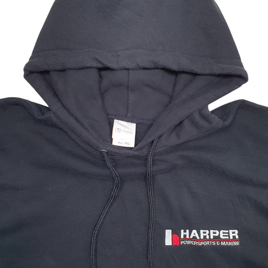 Mens Black ATC Harper Hoodie Jumper