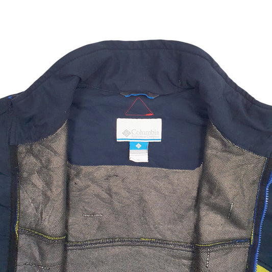 Mens Navy Columbia Omni Heat Full Zip Jumper