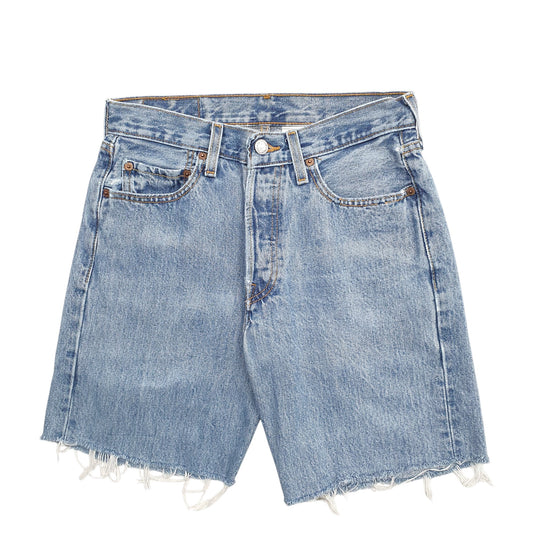 Mens Blue Levis Denim Shorts
