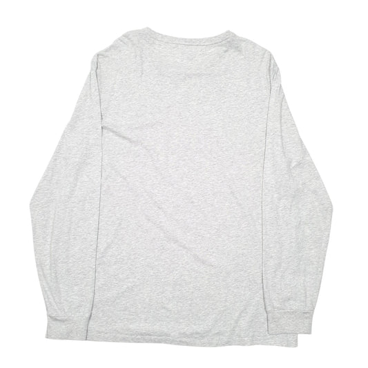 Mens Grey Polo Ralph Lauren Long Sleeve T Shirt