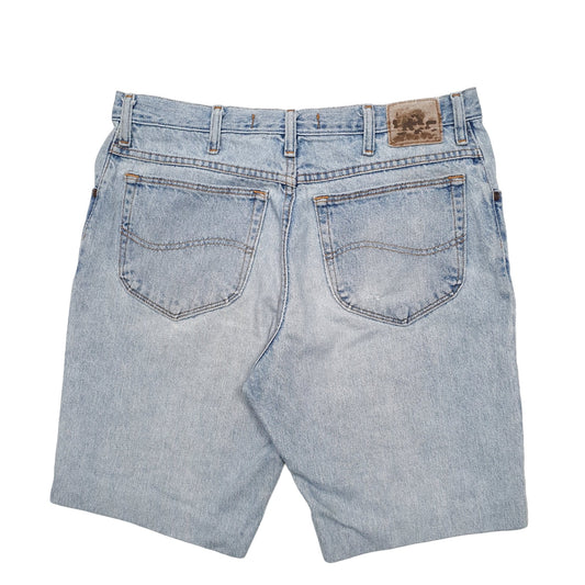 Mens Blue Lee Denim Shorts