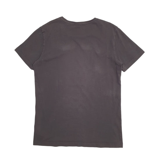 Mens Black Calvin Klein Spellout Short Sleeve T Shirt