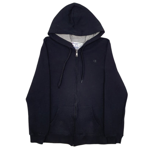 Womens Black Champion Full Zip Jumper