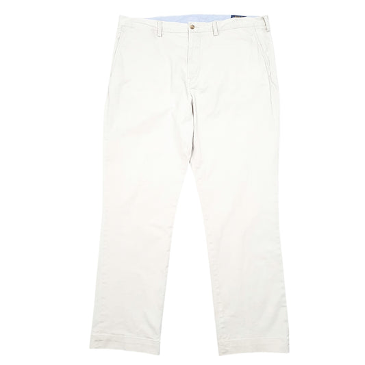 Mens Beige Polo Ralph Lauren Stretch Chino Trousers