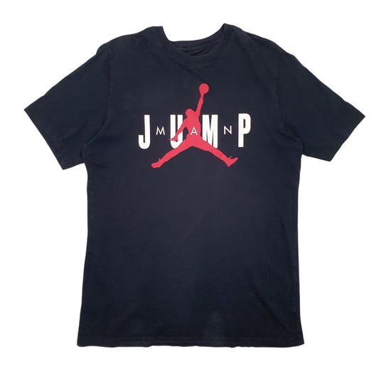 Mens Black Nike Jordan Short Sleeve T Shirt